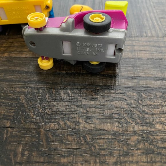 1989 Charlie Brown Pullback McDonalds Happy Meal Toys - set of 3 - Picture 5 of 5